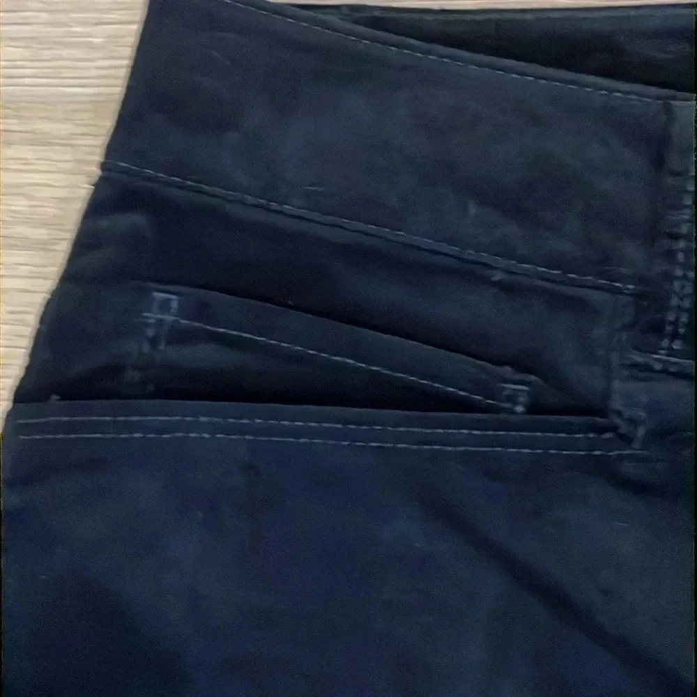 Talbots | Heritage black velvet straight leg pants Women’s size 20 soft - Picture 3 of 6
